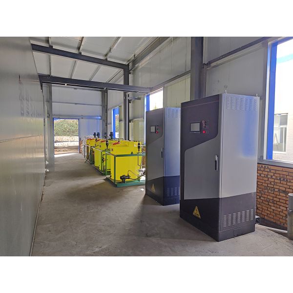 Electrical Control Cabinet With Intelligent PLC Control System Waterproof Structure For Automatic Sewage Treatment