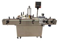 Applicateur automatique de label de code barres d'OEM SS304 pour la bouteille à bière en verre ronde plate