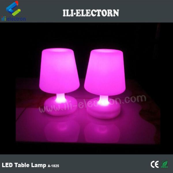Factory cheap price full color multi color led table lamp