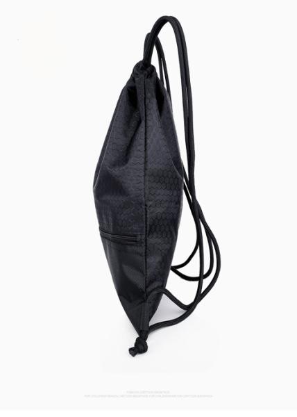 Mochila unissex com cordão à prova d'água Mochila de basquete Oxford