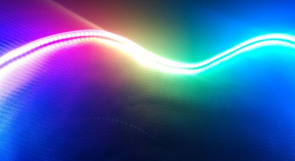 led color walker strip light apa102 dmx controllable