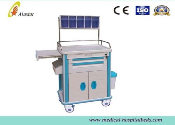 Lightweight Movable Luxury Anesthesia Medical Trolley ABS Cart Medical Equipment (ALS-MT105C)