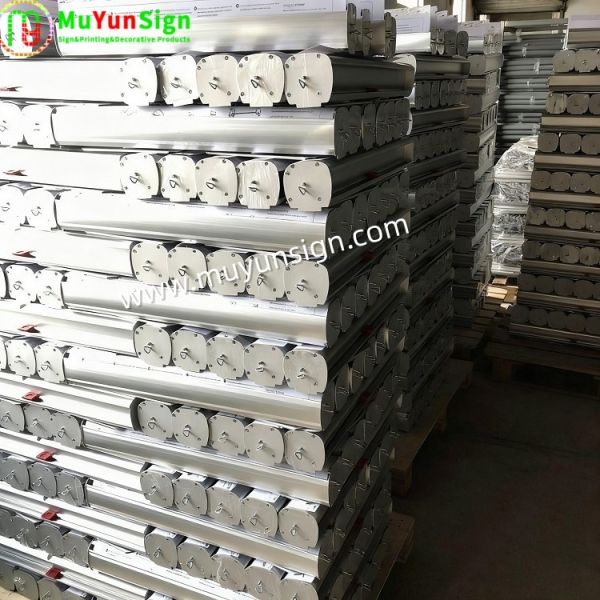 Aluminum Alloy Outdoor X Banner Stand for Advertising Display