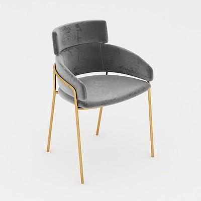 Instagram online celebrity Sofa chair dessert milk tea shop western food cafe negotiate table and chair sofa chair