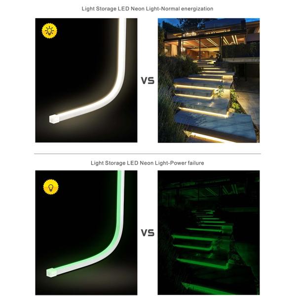 Материал кремния неонового света DC12V/24V 10x10mm СИД освещения безопасности водоустойчивый привел неоновое свето