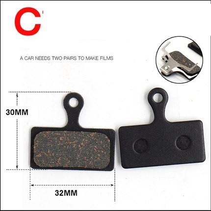 Semi-metal Disc Brake Clips for MTB Bicycle Disc Brake Pads for SHIMANO Cassette
