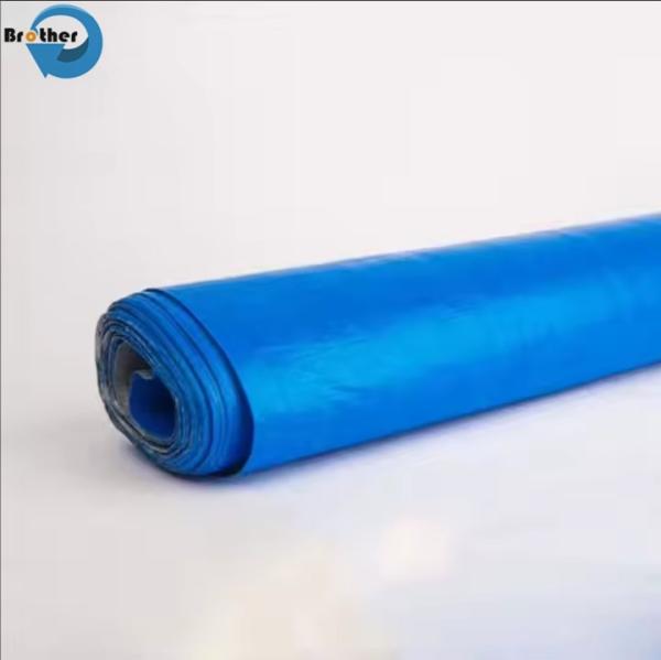Industrial Bright Green HDPE Woven PE Tarpaulin