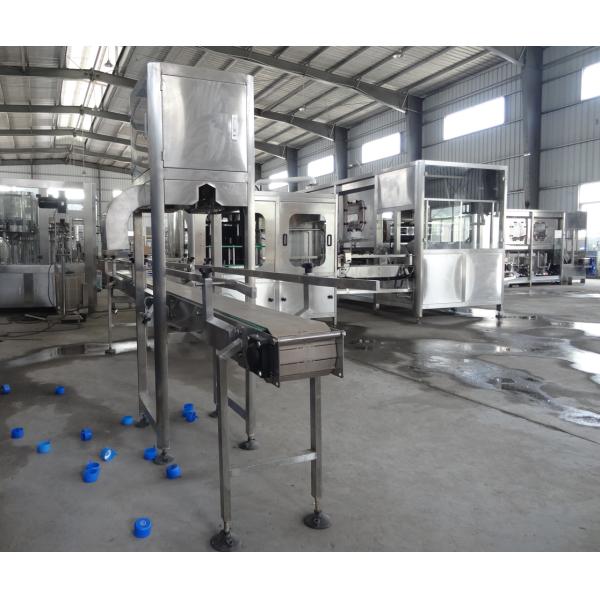 Машина завалки питьевой воды 600BPH, машина воды 5 галлонов разливая по бутылкам полноавтоматическая