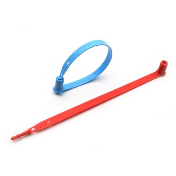 200mm PP ABS Plastic Container Seal With 194N Tensile Strength Customized Color