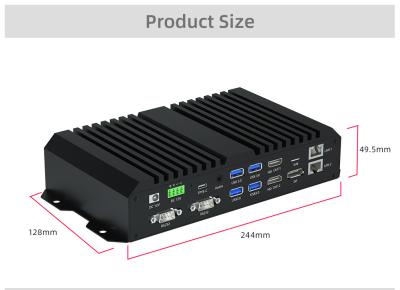 RK3588 Edge Computing Industrial ARM Board 8K Octa-Core Android 12 Incorporado RS232 RS485