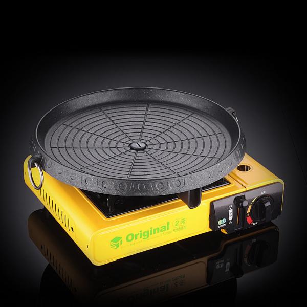 Бездымное корейского алюминия лотка гриля квадрата стиля Nonstick для крытого на открытом воздухе БАРБЕКЮ