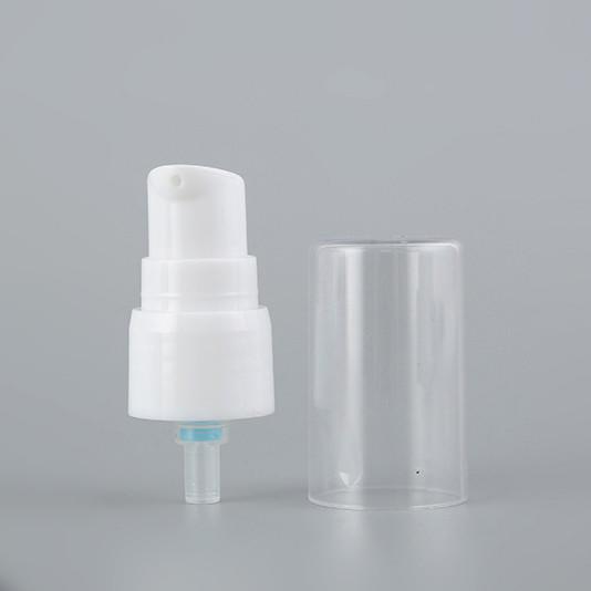 Plastic Press Makeup Water Perfume Fine Mist Sprayer Head Translucent Half Cover