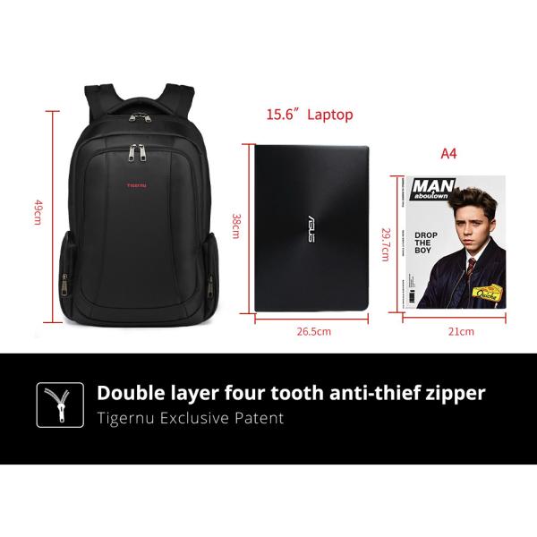 BSCI Usb Charging Business Travel Laptop Backpack For Men 29*9*20cm