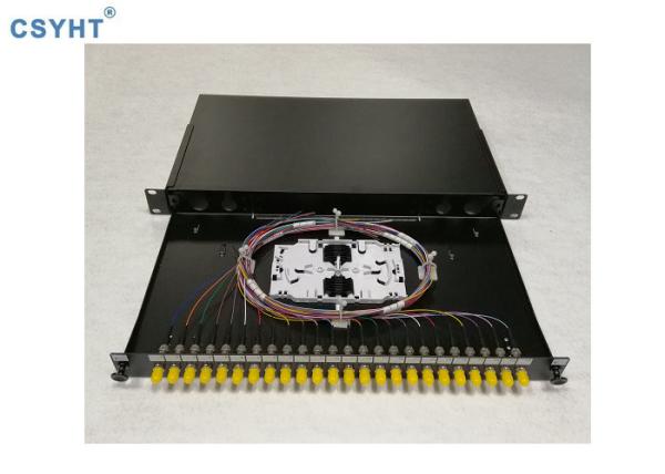 19 1U Slidable ODF Optical Distribution Frame 24 ST SM Connector