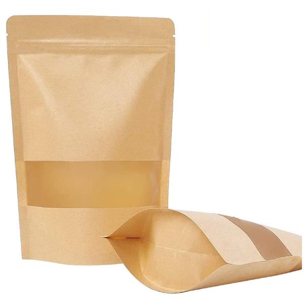 Matte Window k Packaging Bags , 25-2500g Frosted k Bag