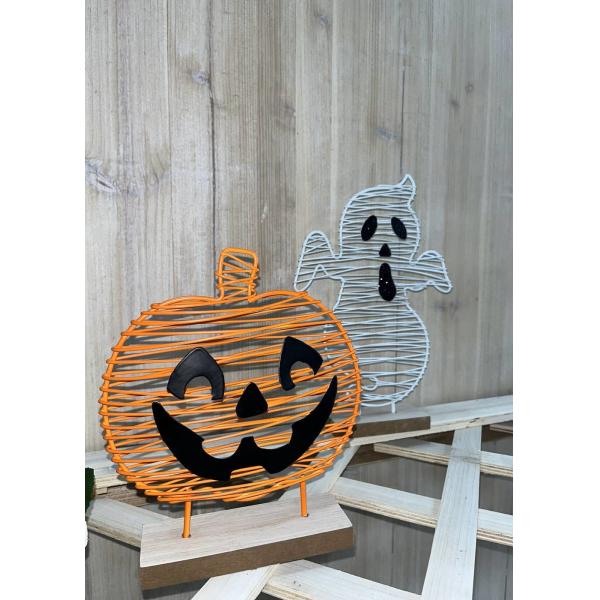 Металл орнамента сада призрака/тыквы орнаментов OEM/ODM хеллоуина