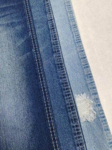 Wholesale denim 80%COTOTN TWILL style Denim Fabric  Stretch-free JSD3076-1 for women jeans