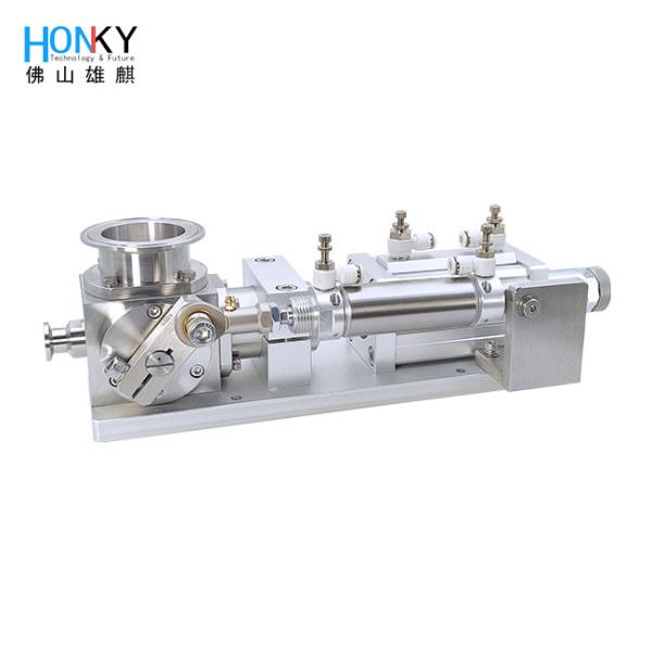 Air Driven High Purity Ceramics Rotary Valve Filling Pump with 40 Bottle/min Speed for Cream Lotion