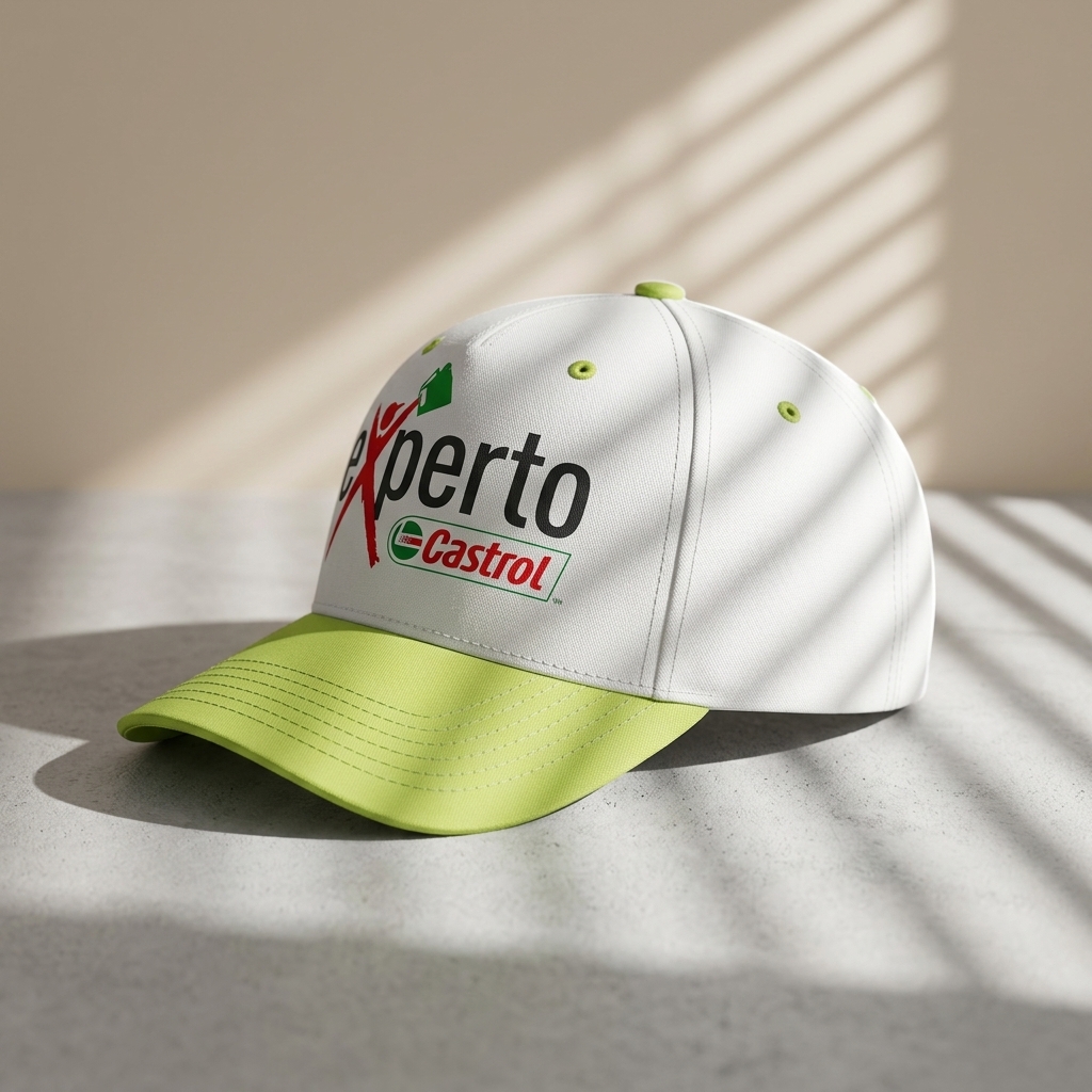 Screen Print Front Five Panel Cap All Over Embroidery Stitch Pattern Design