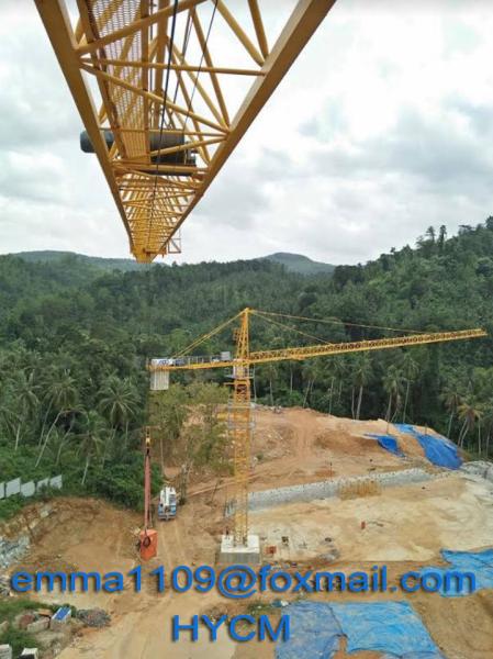 TC6013 Topkit Torre Guindaste 6t para 50m Construção de Edifícios Civis com Mast L46A1