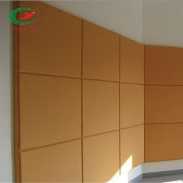 Nontoxic Durable Soundproof Fabric Wall Panels Multiscene Reduce Noise