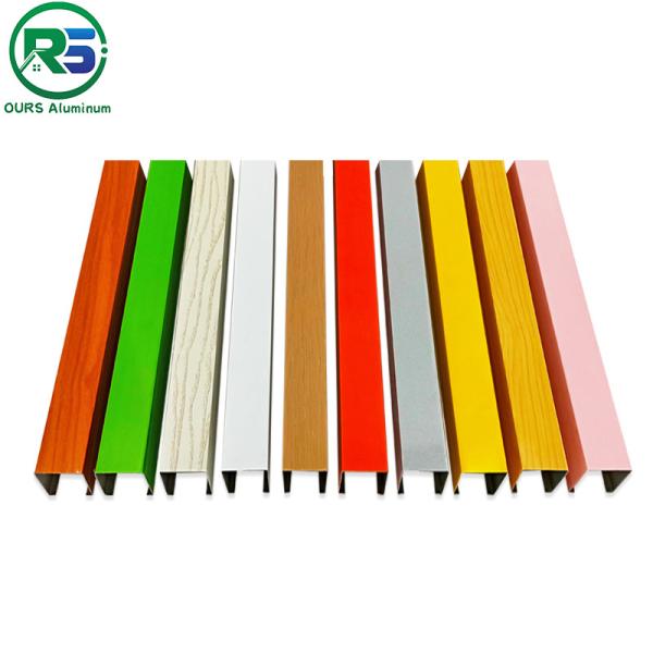 Panneau en aluminium de 10 mm en nid d'abeille en bois de grain de bois de remplissage acoustique