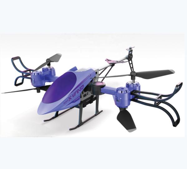 Helicóptero Rc de lâmina única recarregável de distância remota 120M para o exterior