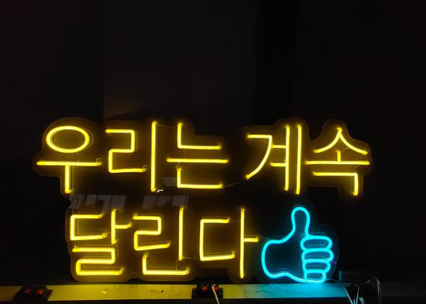 Flex Silic Gel EU Plug 10cm Custom Neon Signs 12VDC