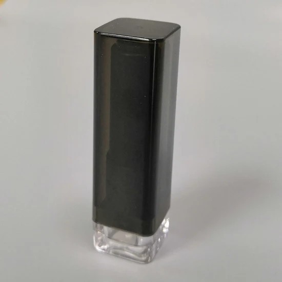 JL-LS106 Private Label Black 3ml Lip Gloss Tubes Square Luxury