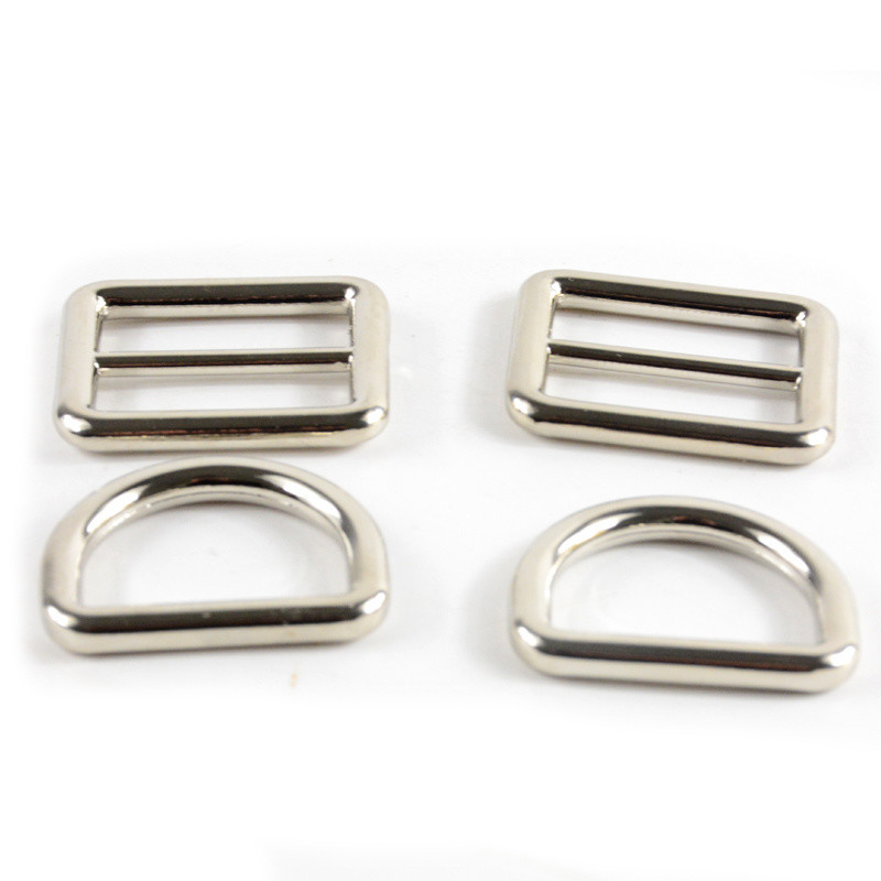30-Day Refund Policy 25mm Welded Zinc Alloy D Ring Metal D-Ring Buckle for Handbag