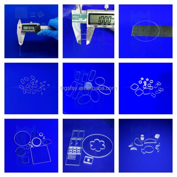Optically Clear Quartz Glass Plate with Superior Hardness and Thermal Shock Resistance for Scientific Equipment