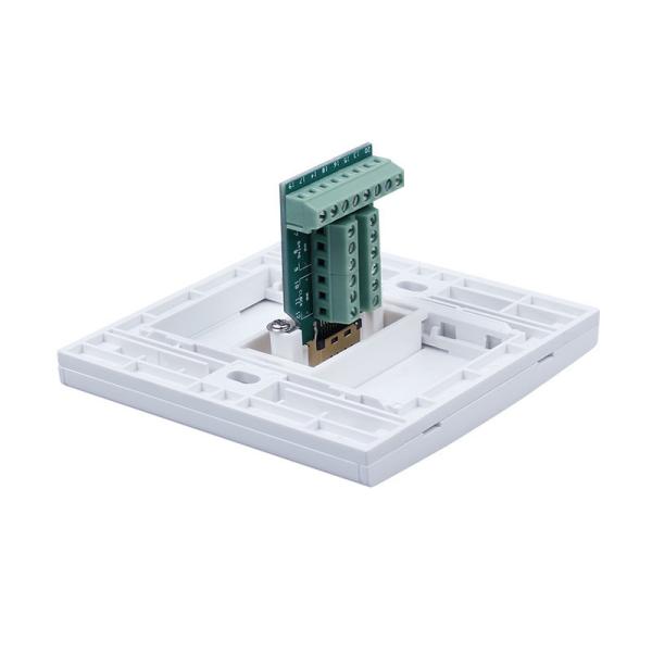 HDMI to Terminal Block Faceplate Wall Outlet Socket Panels Plate Quick Connect