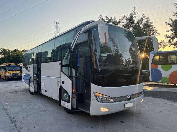 47 Seats LHD Used Bus Coach With Diesel Engine