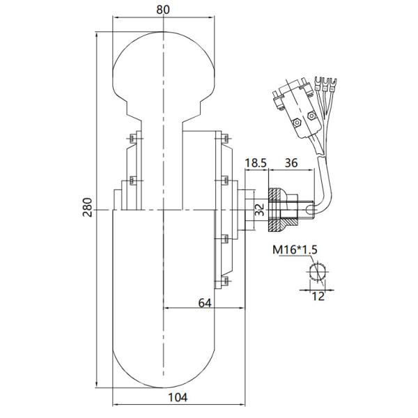IP65 колесо AGV Mecanum