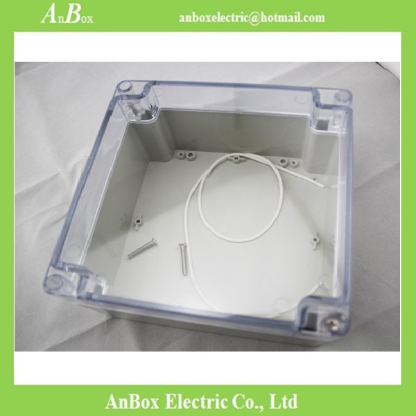 160*160*90mm IP66 waterproof box clear plastic enclosure