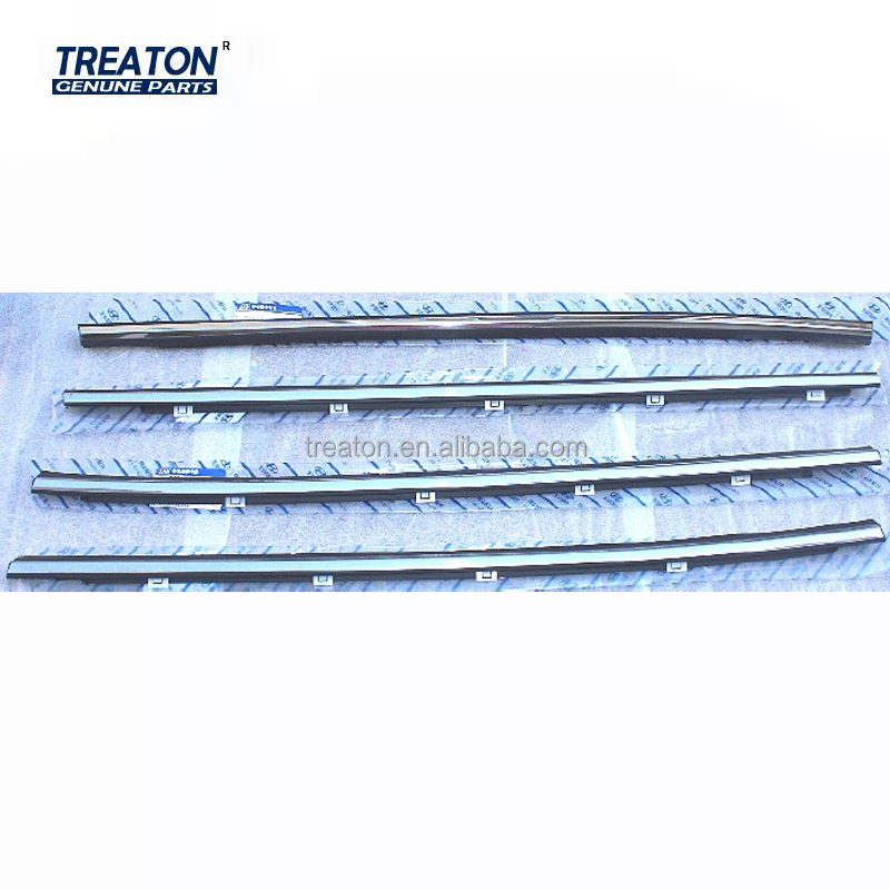 Treaton Bady Parts 82210-0Q000 82220-0Q000 Window Moulding Weatherstrip Seal Belt for Korean Car