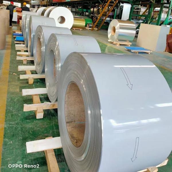 3003 Bobinas de aluminio prelacado para fachada de centro comercial