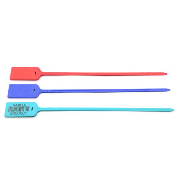 380mm Length RFID Security Seals With NTAG213 NFC Chip And 340N Tensile Strength