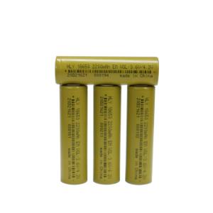 18650 rechargeable lithium battery 2200mah 3.6V lithium ion battery for scooter