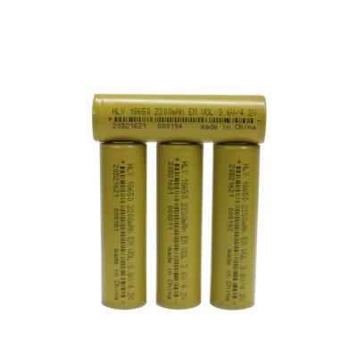 18650 2200 MAh Rechargeable Lithium Ion Cell para a ferramenta elétrica