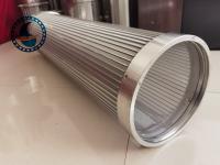 Stainless Steel 304 Wedge Wire Strainer Slotted Screen