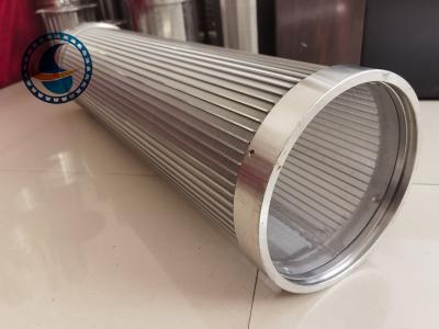 Stainless Steel 304 Wedge Wire Strainer Slotted Screen