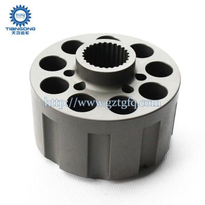 Bloco de cilindro de Hydraulic Motor Parts HPV75 da máquina escavadora para o jogo de reparação ZX200 hidráulico