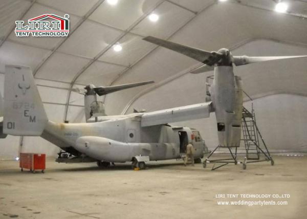 30M Temporary Outdoor  Aircraft Airplane Hangar Tent with Hard Wall