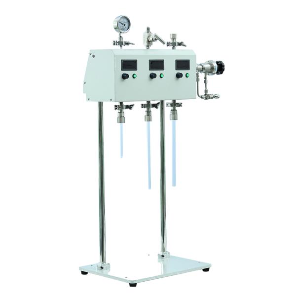 Máquina selladora rotativa de vacío de cuarzo con salida de gas ajustable a 3000°C y manómetro de vacío