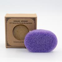 O gelo natural puro Oven Dry Konjac Face Sponge reduz defeitos em pele