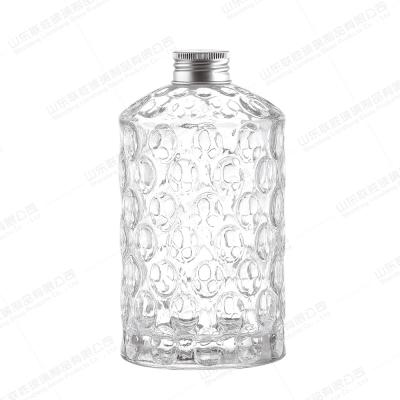 700ml 1L Glass Liquor Bottle for Screw Cap Gin Whiskey Vodka Rum Spirit