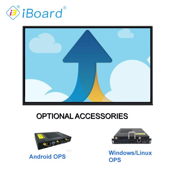 98 inch Interactive Flat Panel Non-android System Infrared Touch Multi-touch Point Use Together with OPS or External Computer