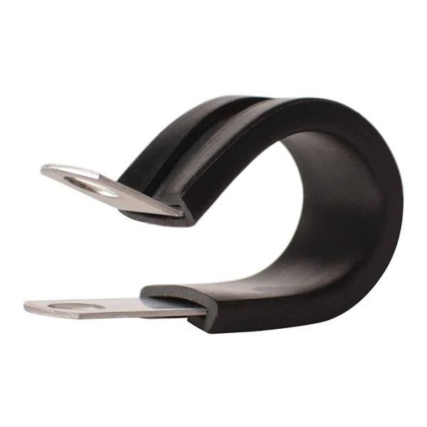 Clip de retenue de tuyau hydraulique de frein en acier inoxydable Clip de retenue de tuyau de frein en aluminium