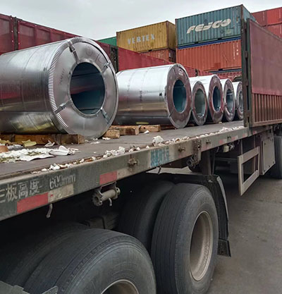 Hot Dip Galvanized Aluminum Magnesium / Zn-Al-Mg Steel Coil ZAM80-120g/m2
